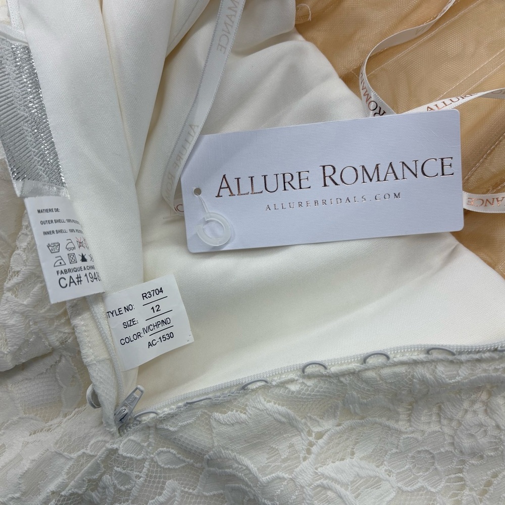 Allure Wedding Dress– Style R3704 - Picture 9 of 9